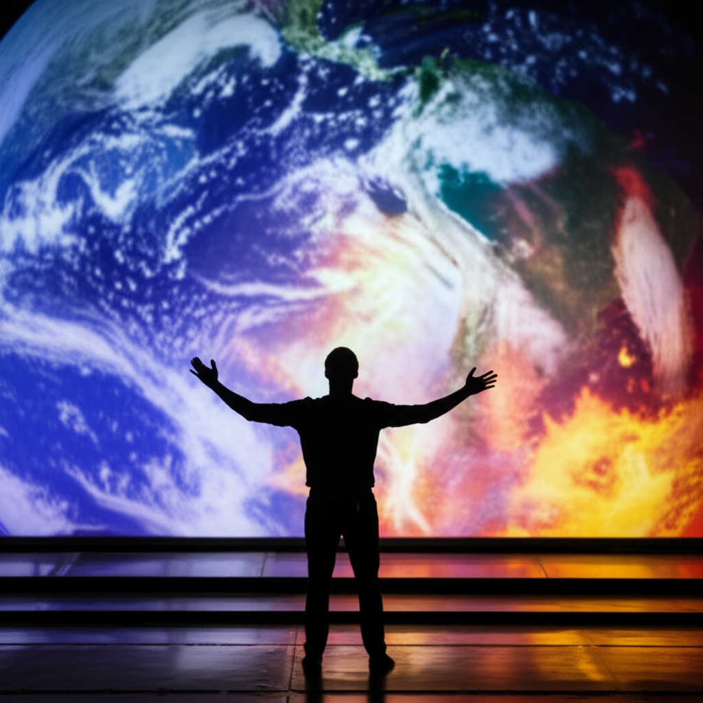 Klimawandel - Ein Monolog der Erde - Performance für eine sterbende Welt